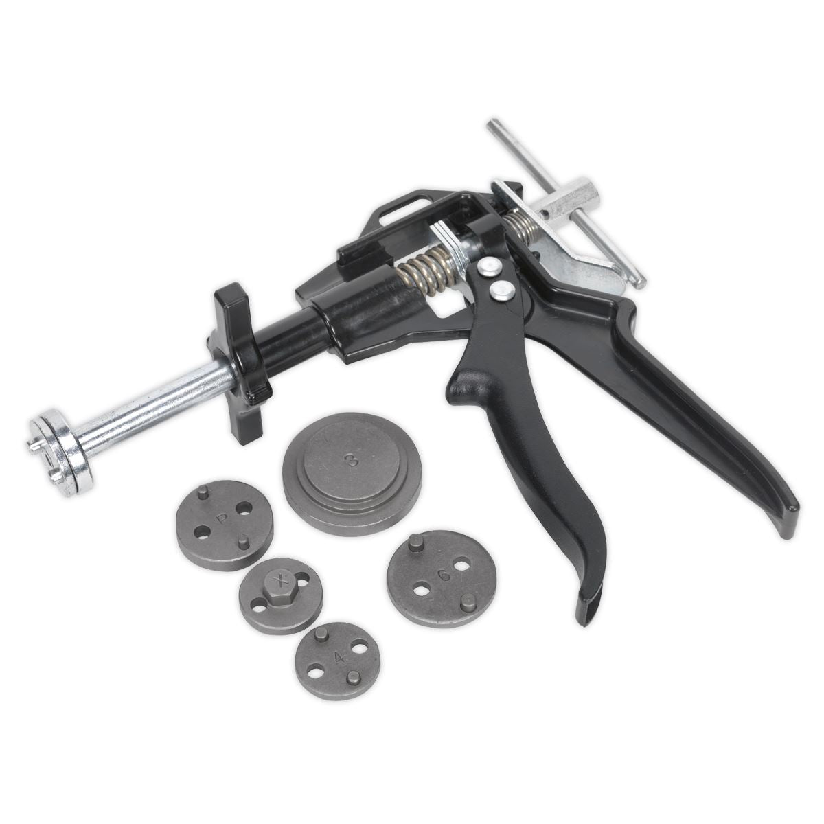 Sealey Brake Piston Wind-Back Tool Kit 5pc 
