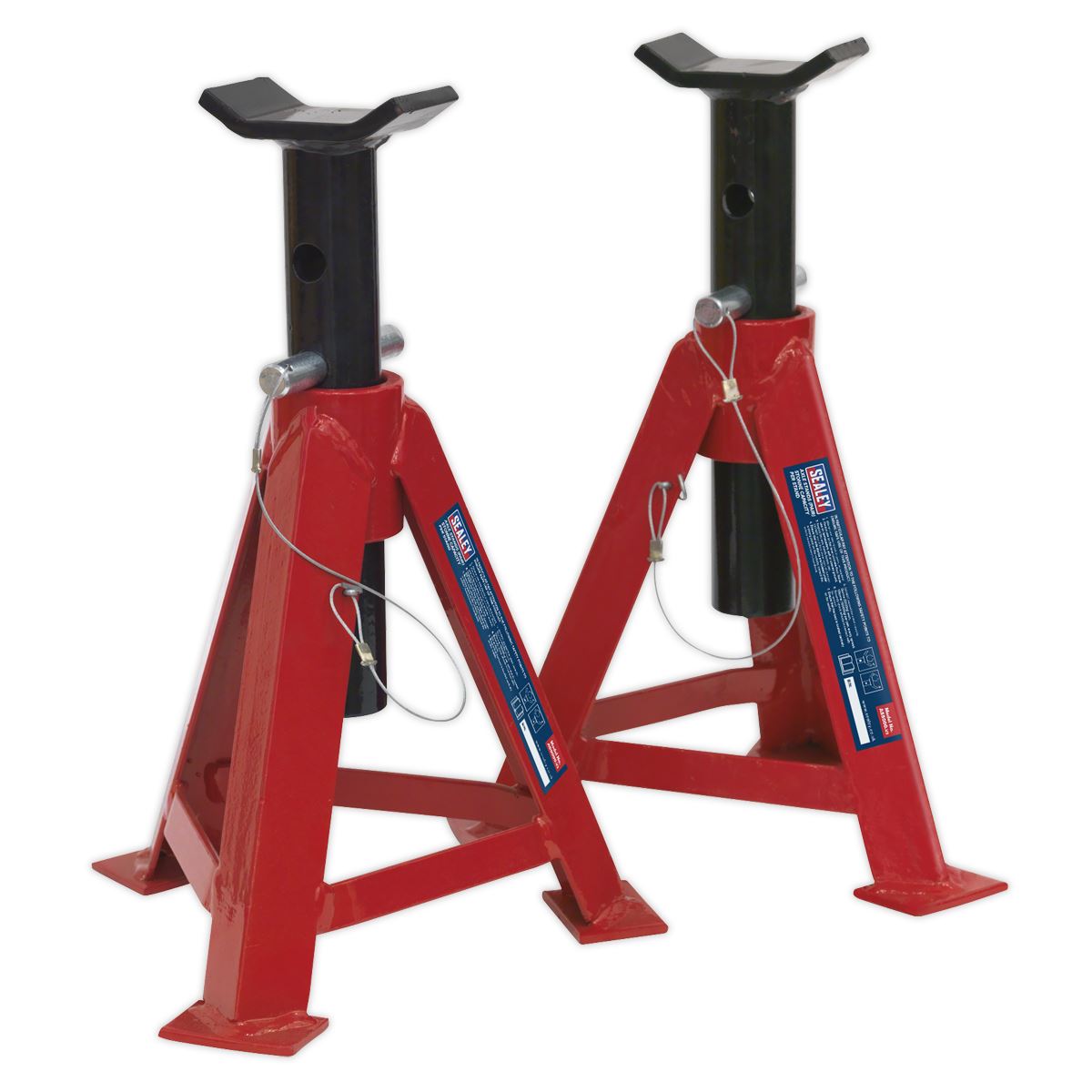 Sealey Axle Stands (Pair) 5 Tonne Capacity per Stand 