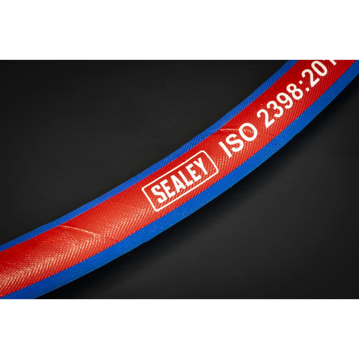 Sealey Air Hose 5m x Ø8mm with 1/4"BSP Unions Extra-Heavy-Duty