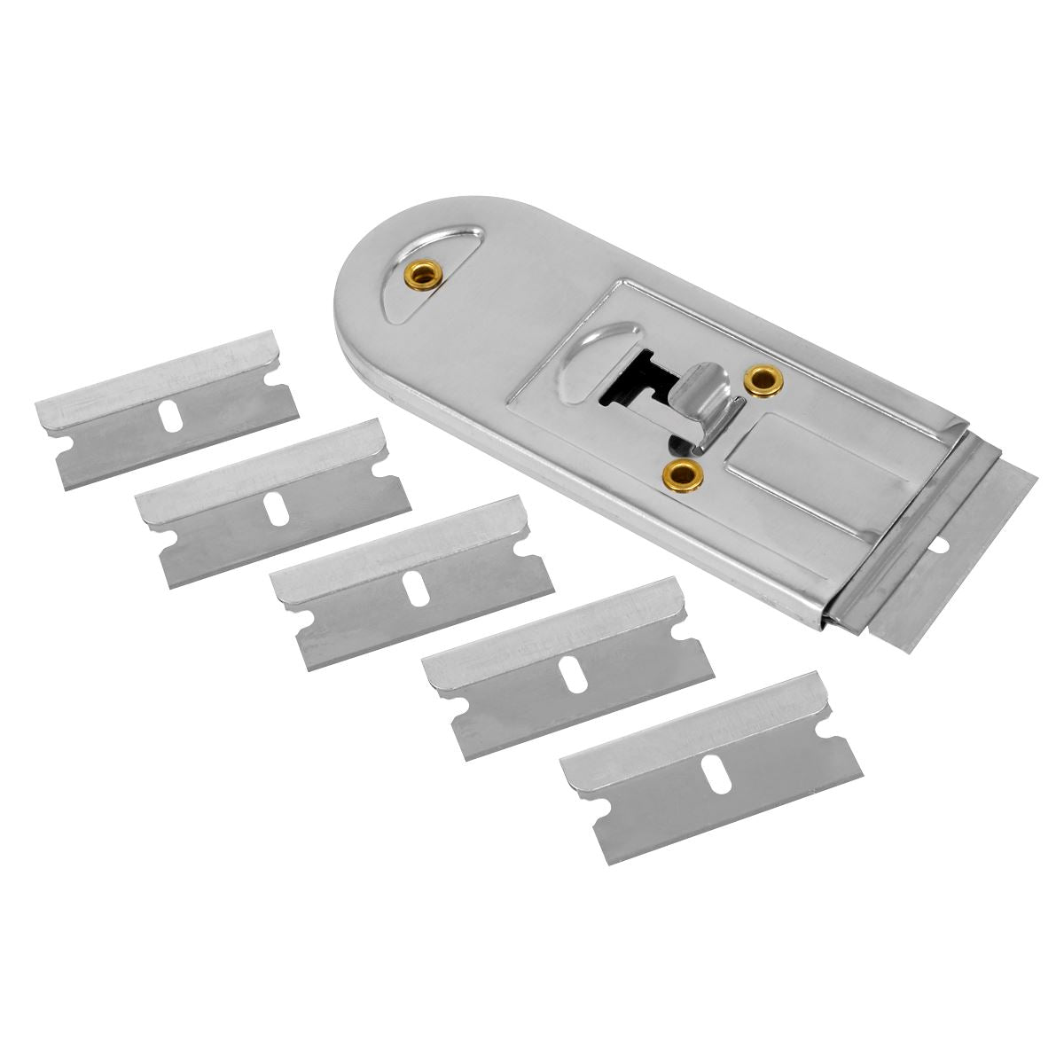 Sealey Retracting Razor Scraper with Blades 