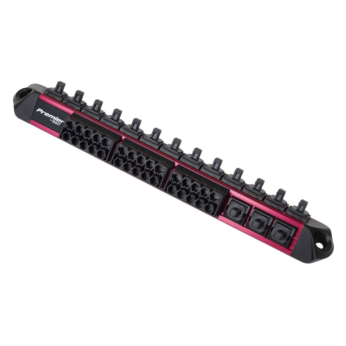 Sealey Premier Socket & Bit Retaining Rail 1/4"Sq Drive  White Rose Tools