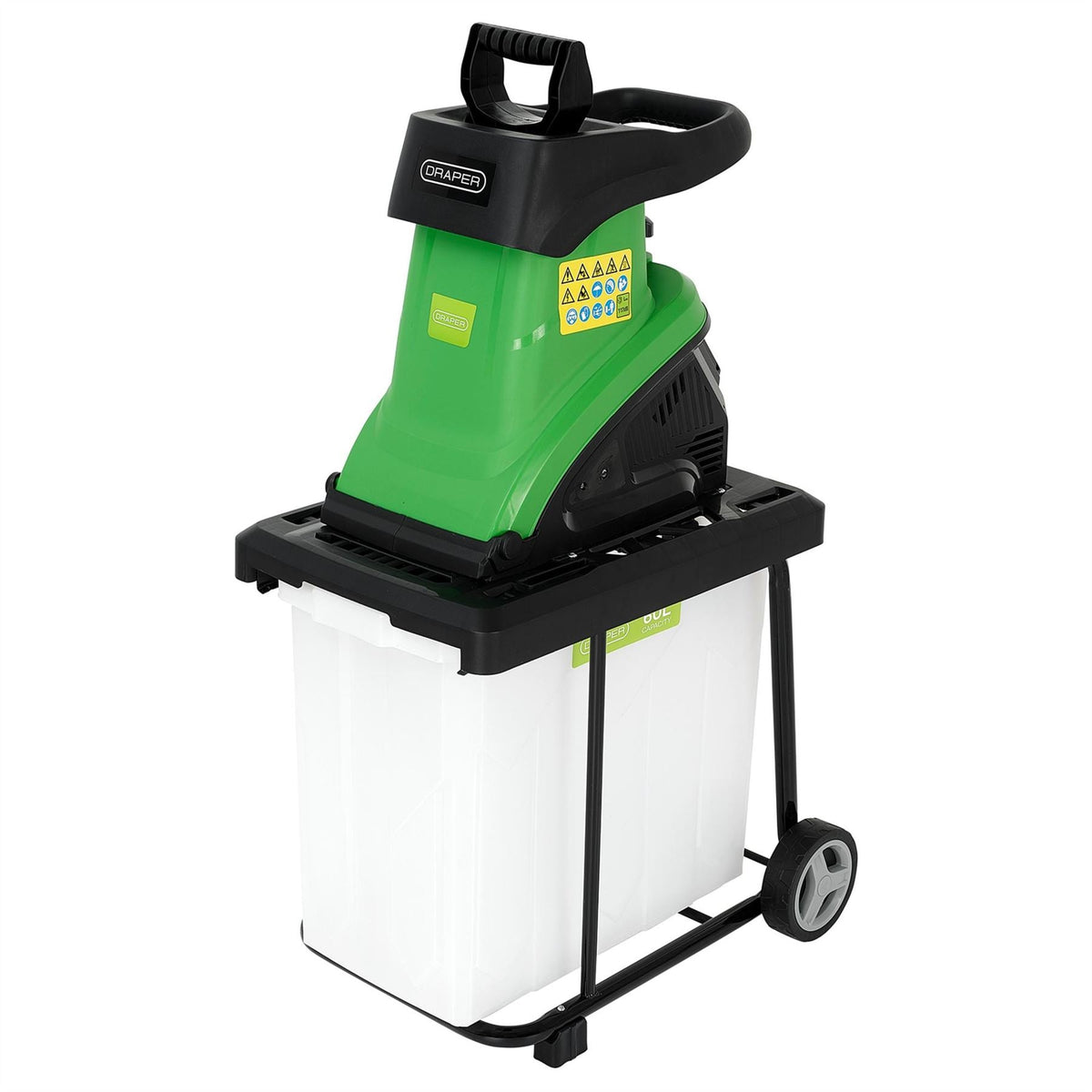Draper 230V Impact Garden Shredder 2500W 30292  White Rose Tools