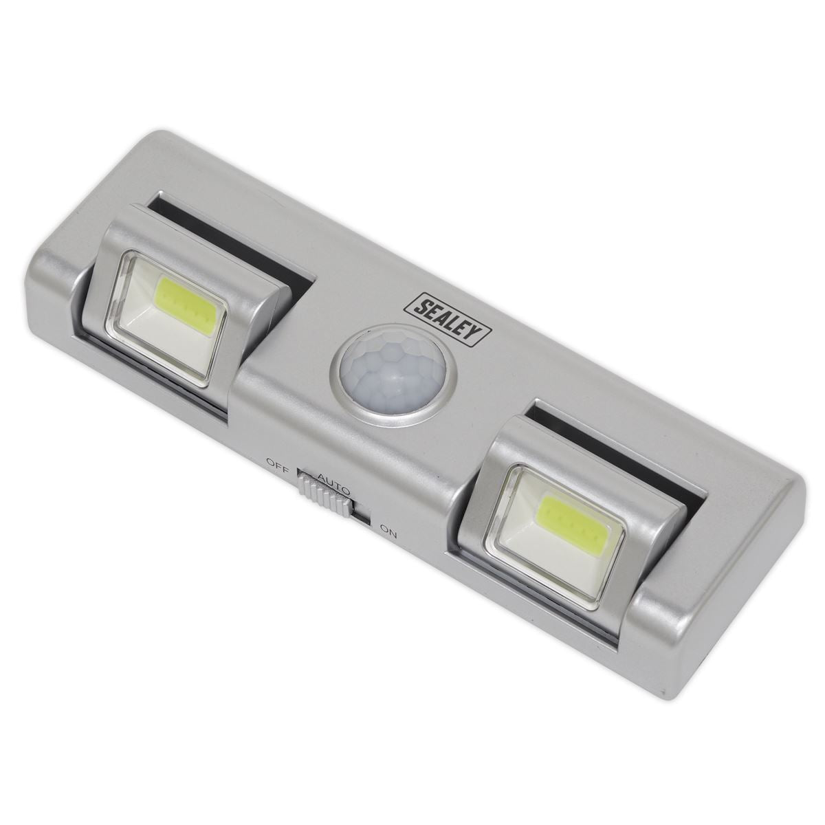 Sealey Auto Light 1W COB LED with PIR Sensor 3 x AA Cell 