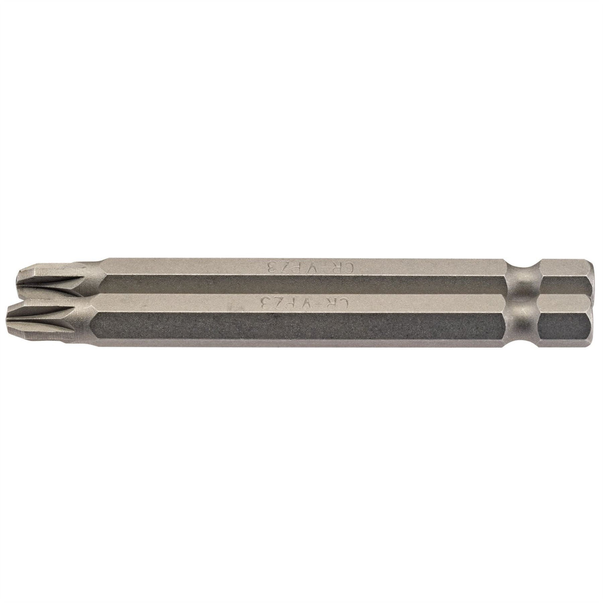 Draper PZ Type Insert Bit 1/4" Hex 75mm Long No.3 (Pack of 2) 64313  White Rose Tools