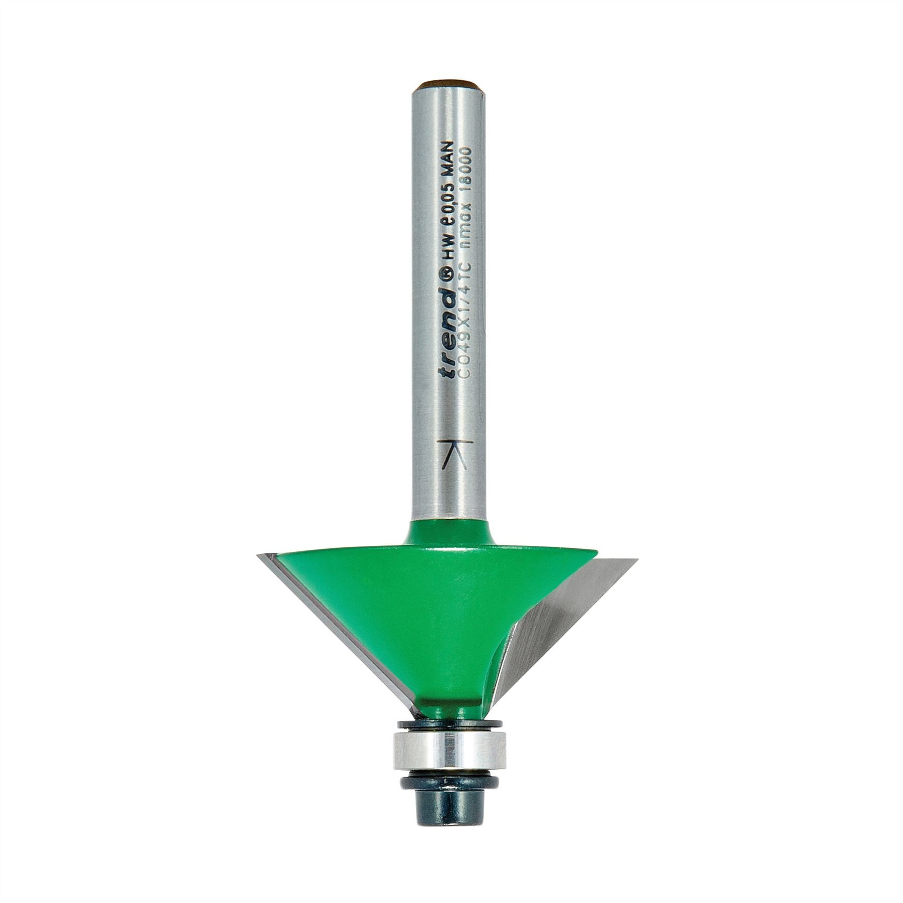 Trend Self Guided Chamfer Angle=45 Degrees X 12.7mm Cut C049X1/4TC 