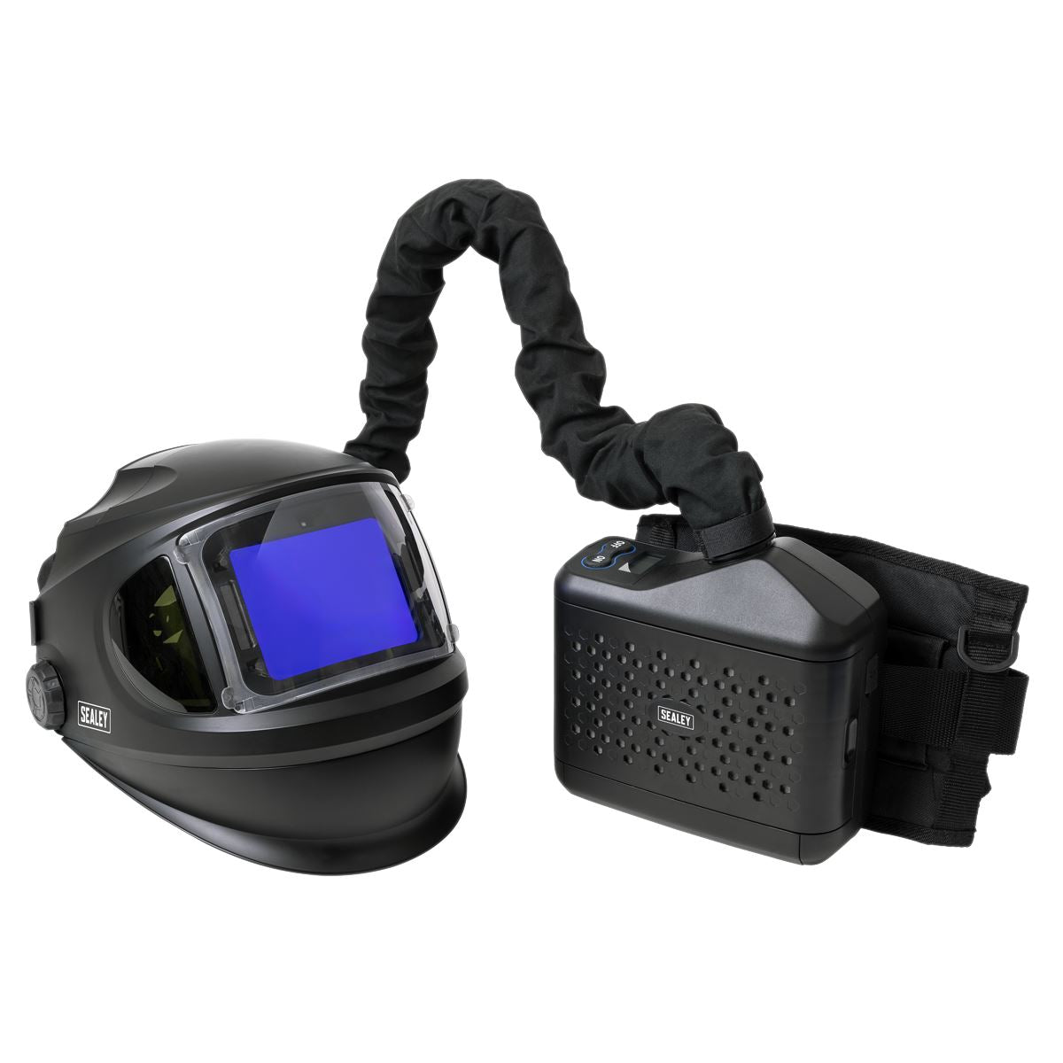 Sealey Auto Darkening Welding Helmet with TH3 Powered Air Purifying Respirator (PAPR)