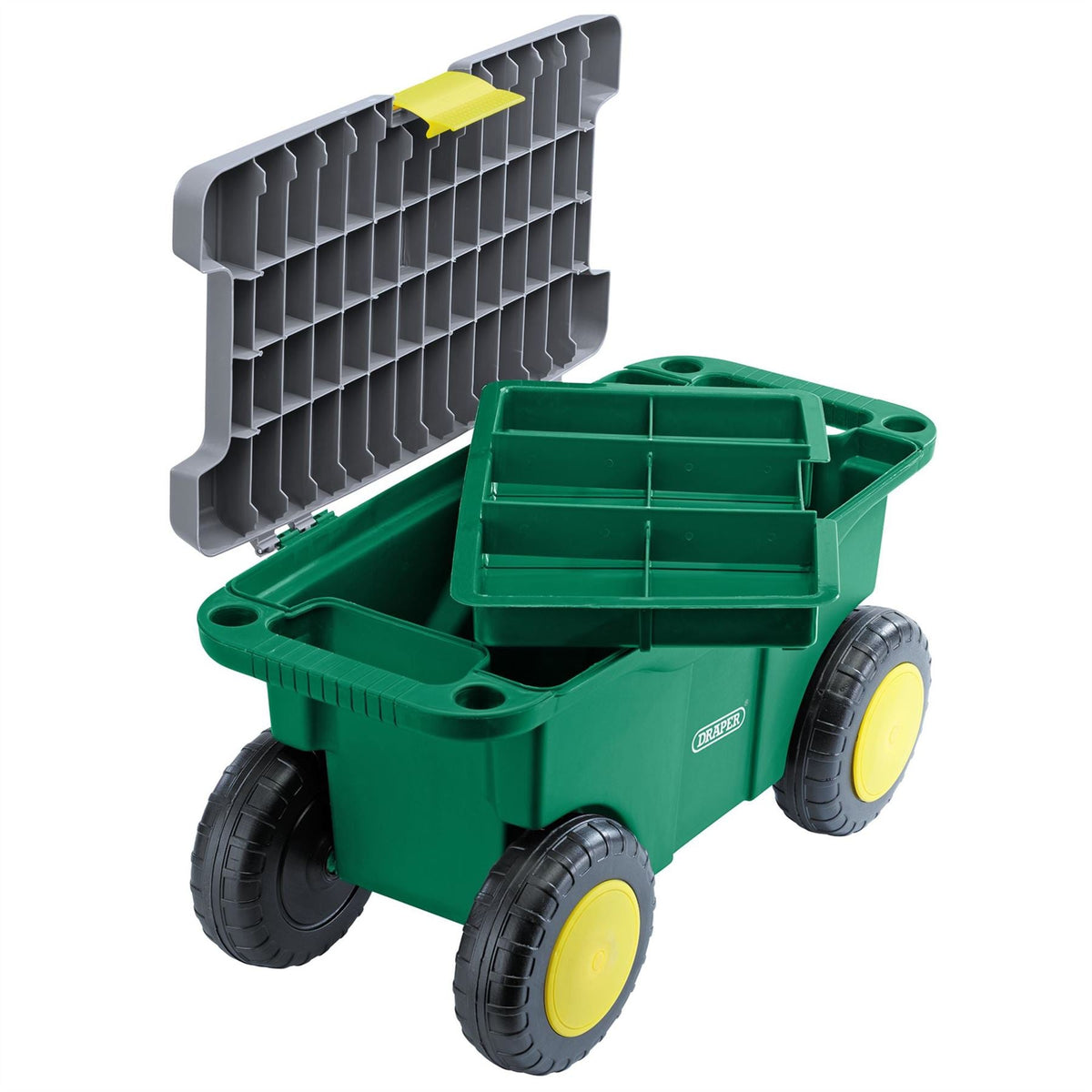 Draper Gardeners Tool Cart and Seat 60852  White Rose Tools