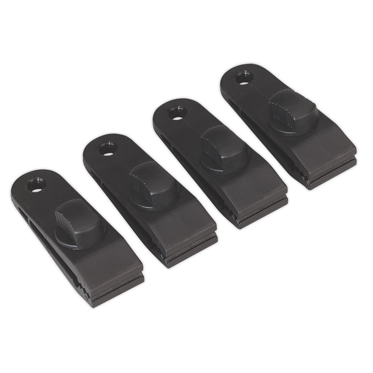 Sealey Tarpaulin Clip Pack of 4 
