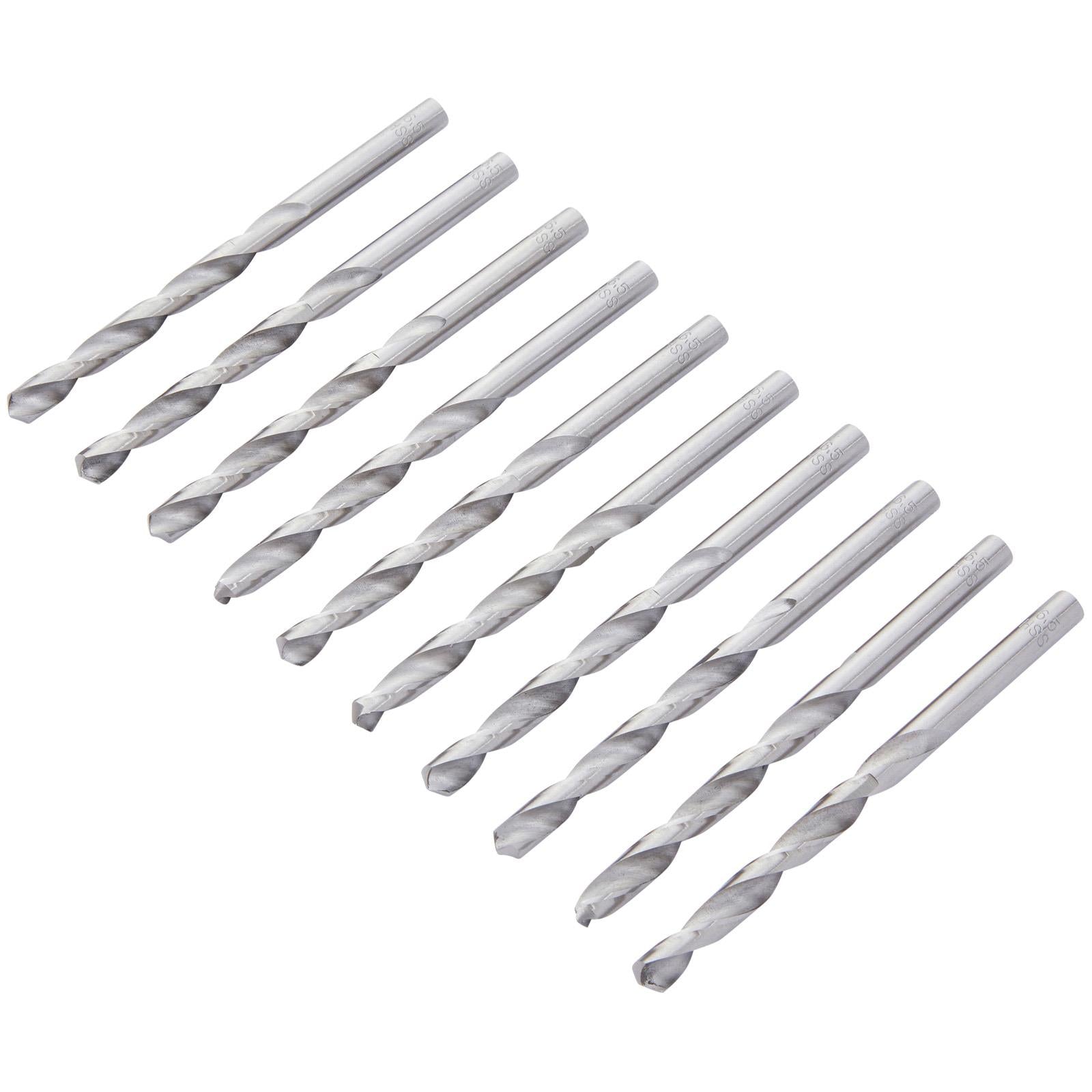 BlueSpot HSS Metal Drill Bits 6.5mm 10 Pack