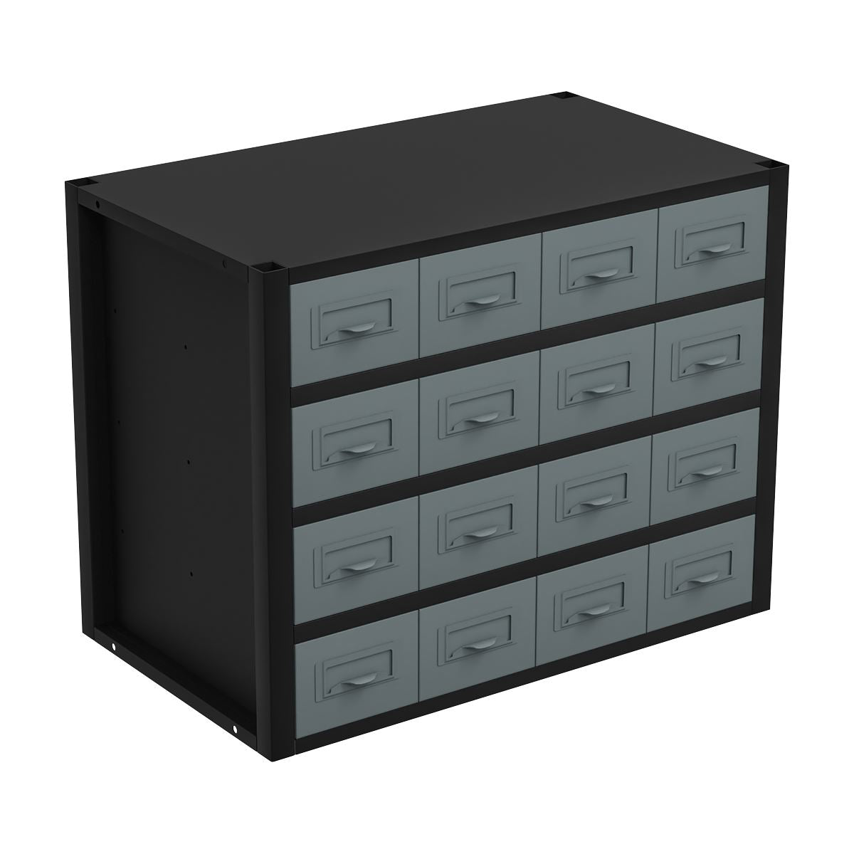 Sealey Modular Racking Mid Unit 16 Small Drawers 580mm  White Rose Tools