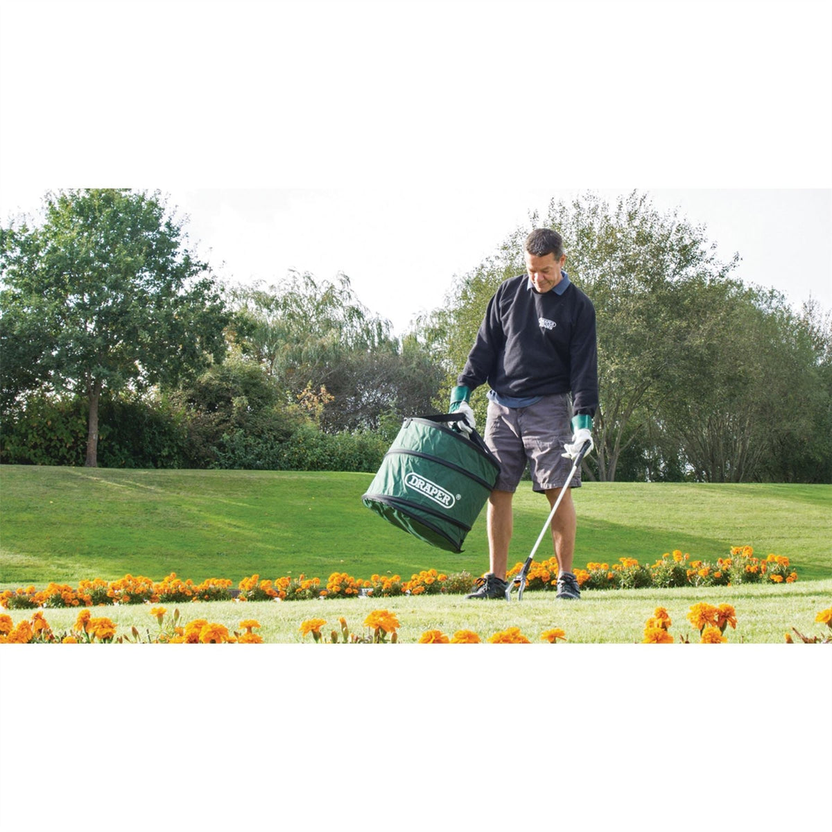 Draper Litter Picker/Pick up Tool 820mm 47418  White Rose Tools