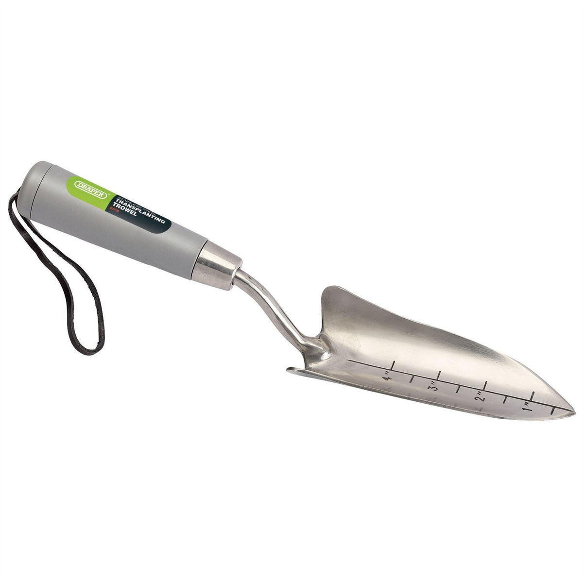 Draper Stainless Steel Transplanting Trowel 83766  White Rose Tools