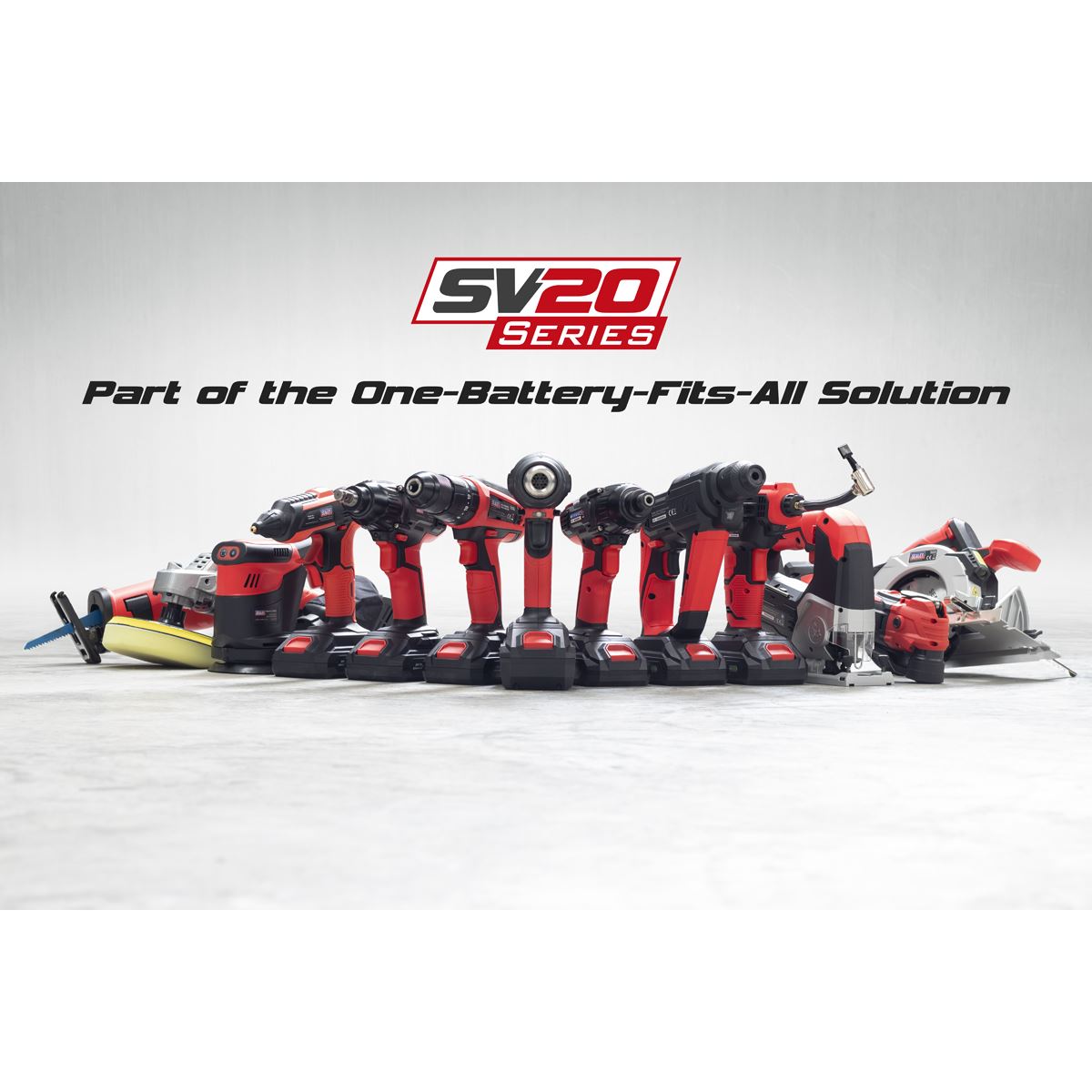 Sealey Combi Drill Kit Ø13mm 20V SV20 Series - 2 Batteries