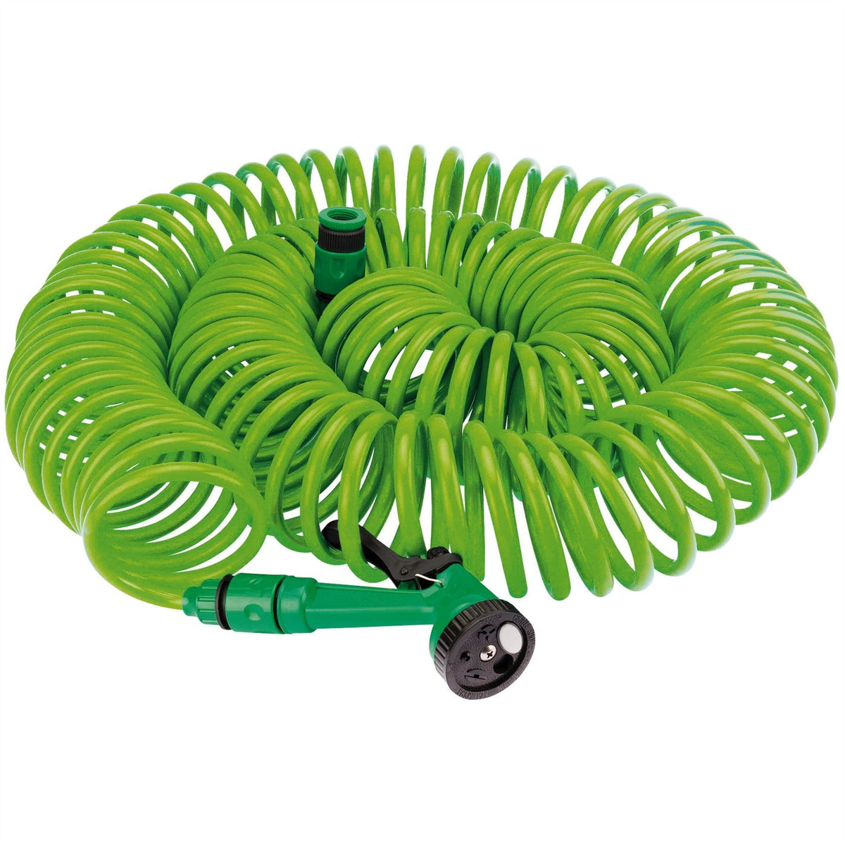 Draper Recoil Hose with Spray Gun and Tap Connector 30m 83986  White Rose Tools