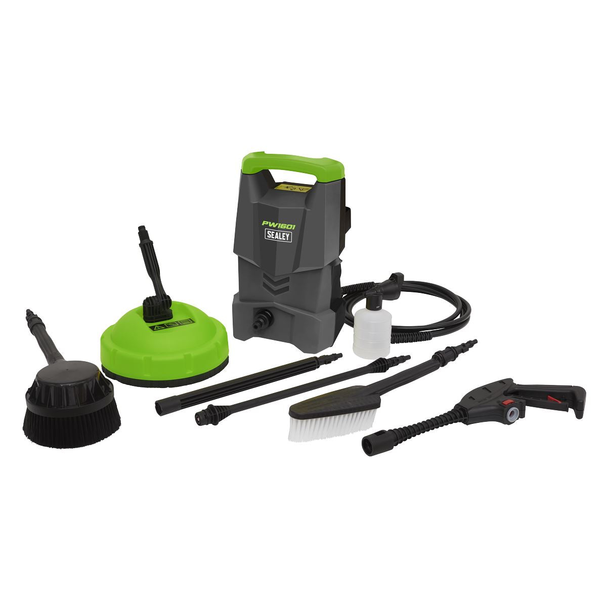 Sealey Pressure Washer 110bar with TSS & Accessory Kit 
