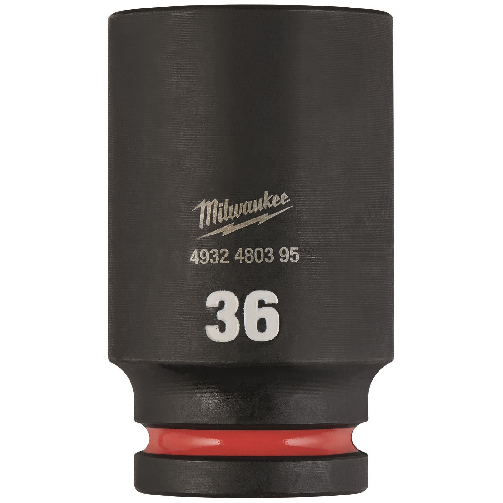 Milwaukee Impact Sockets Deep 3/4" Drive 17-50mm SHOCKWAVE Impact Duty 
