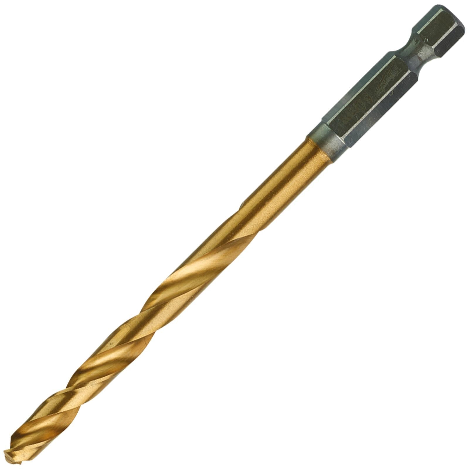 Milwaukee Red Hex Metal Drill Bits HSS Shockwave Impact Duty 1/4" Hex Shank 