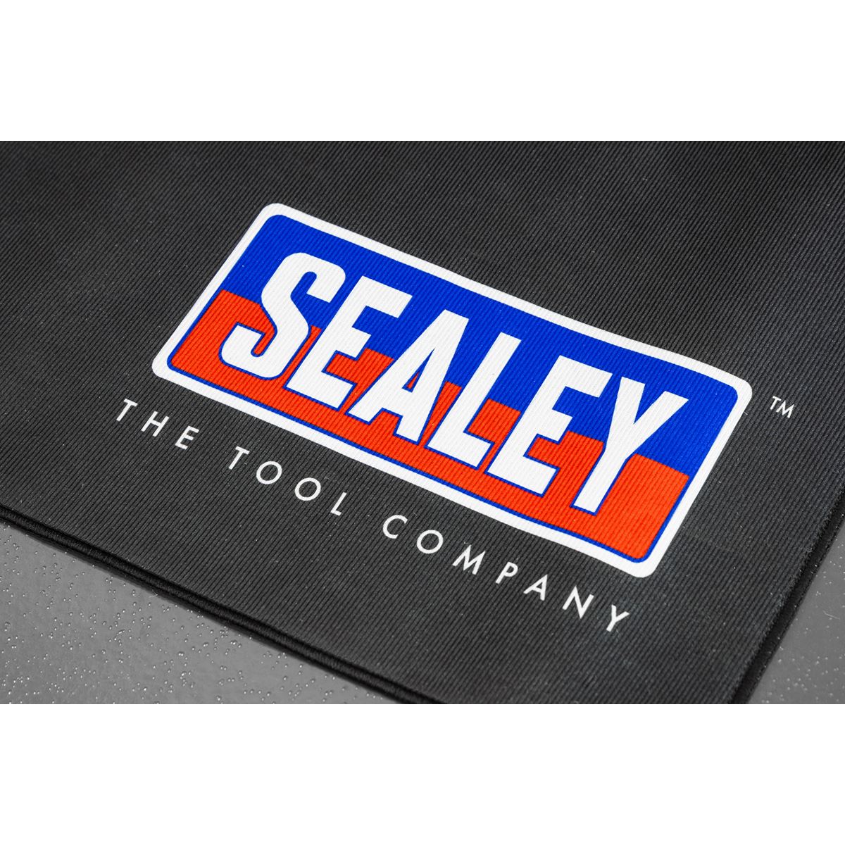 Sealey Motorcycle Garage Mat  White Rose Tools