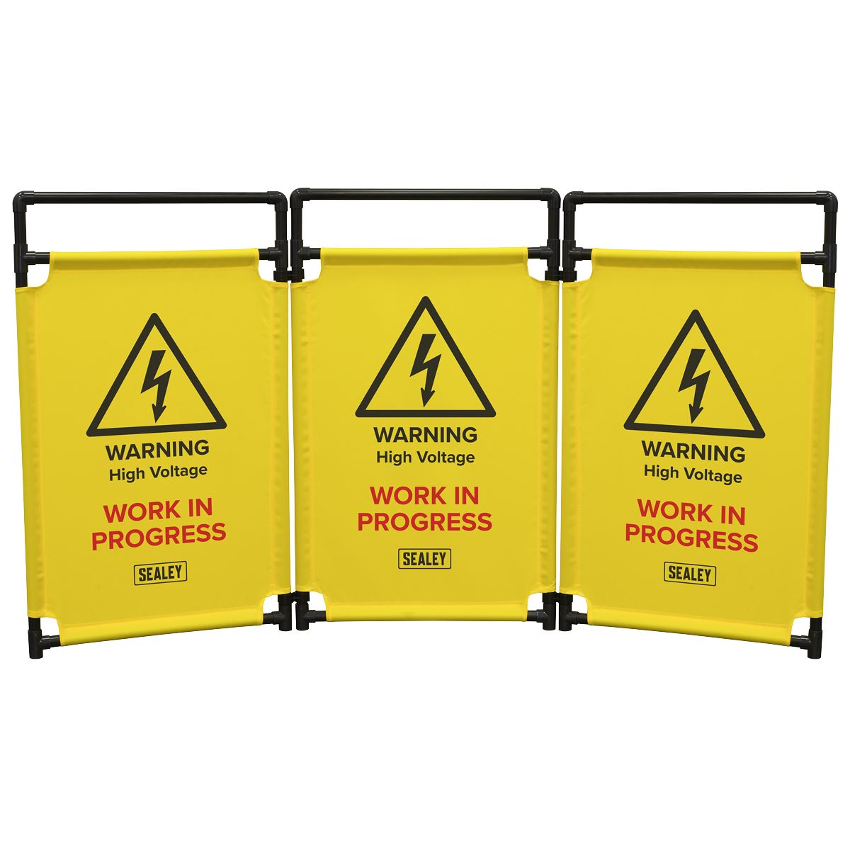 Sealey Folding Safety Barrier for Hybrid Electric Vehicles  White Rose Tools