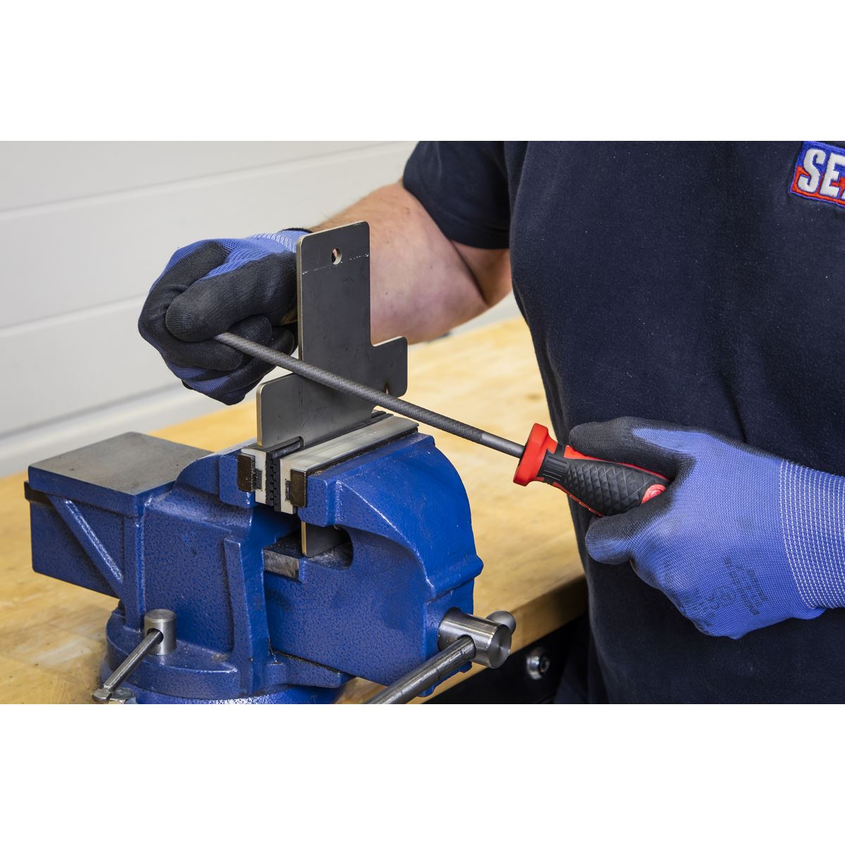 Sealey Premier 3pc 200mm Engineer's File Set
