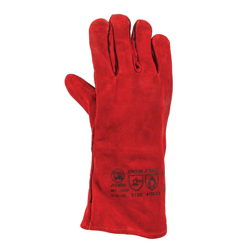 Silverline 330mm Welders Gauntlets Safety PPE Heat Resistant Oven