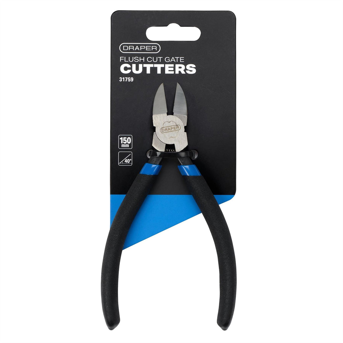 Draper Flush Cut 40° Gate Cutters 150mm 31759  White Rose Tools