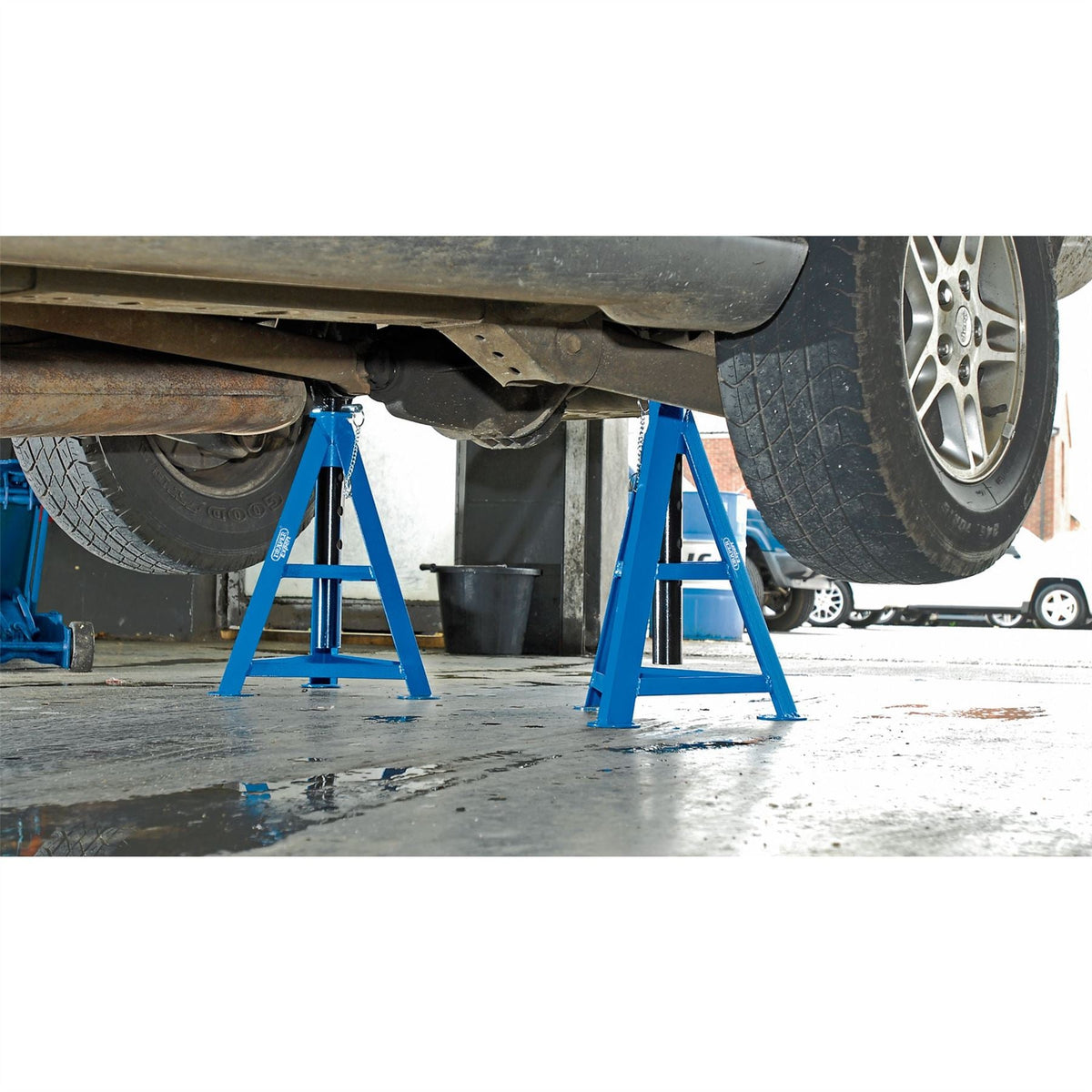 Draper Expert Axle Stands 6 Tonne (Pair) 54722  White Rose Tools