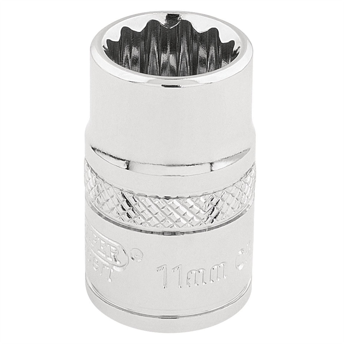 Draper Expert HI-TORQ® 12 Point Socket 3/8" Sq. Dr. 11mm 32771  White Rose Tools