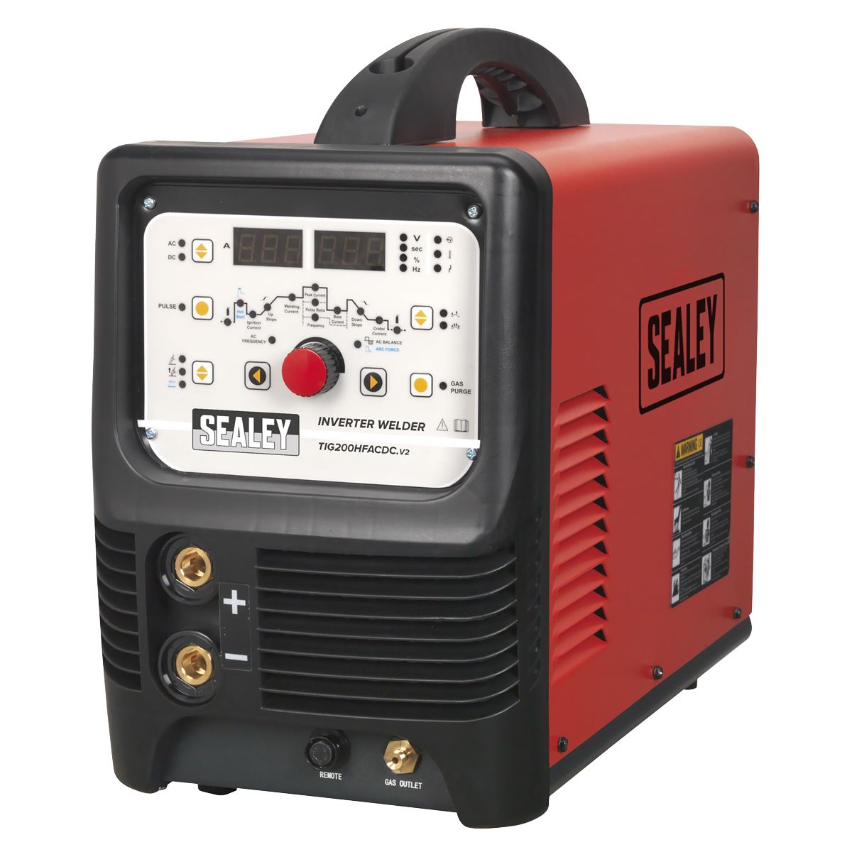 Sealey TIG/MMA HF AC/DC Inverter Welder 200A 230V 