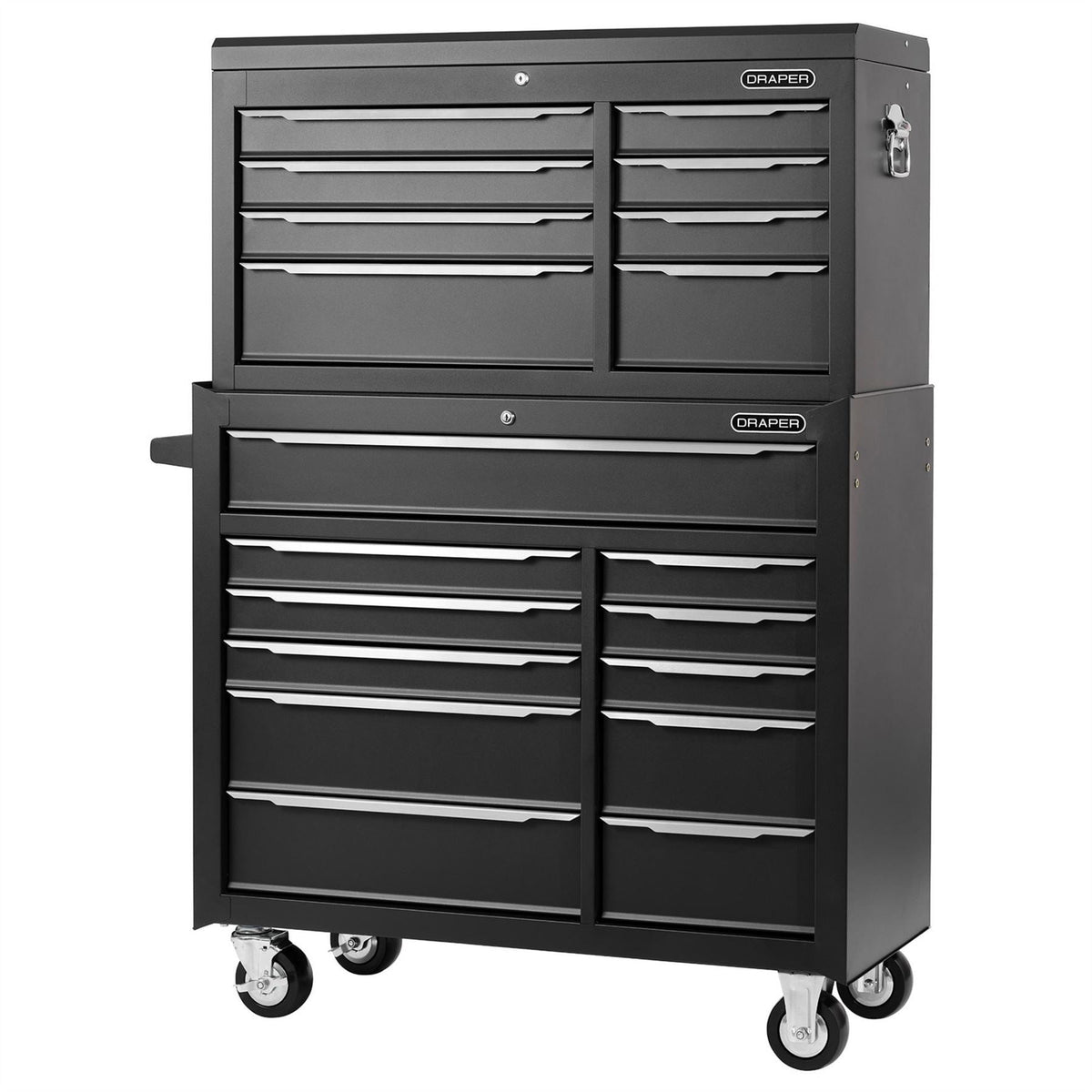 Draper Combined Roller Cabinet and Tool Chest 19 Drawer 42" 29357  White Rose Tools