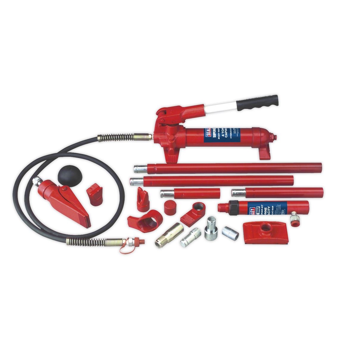 Sealey Hydraulic Body Repair Kit 4 Tonne SuperSnap® Type
