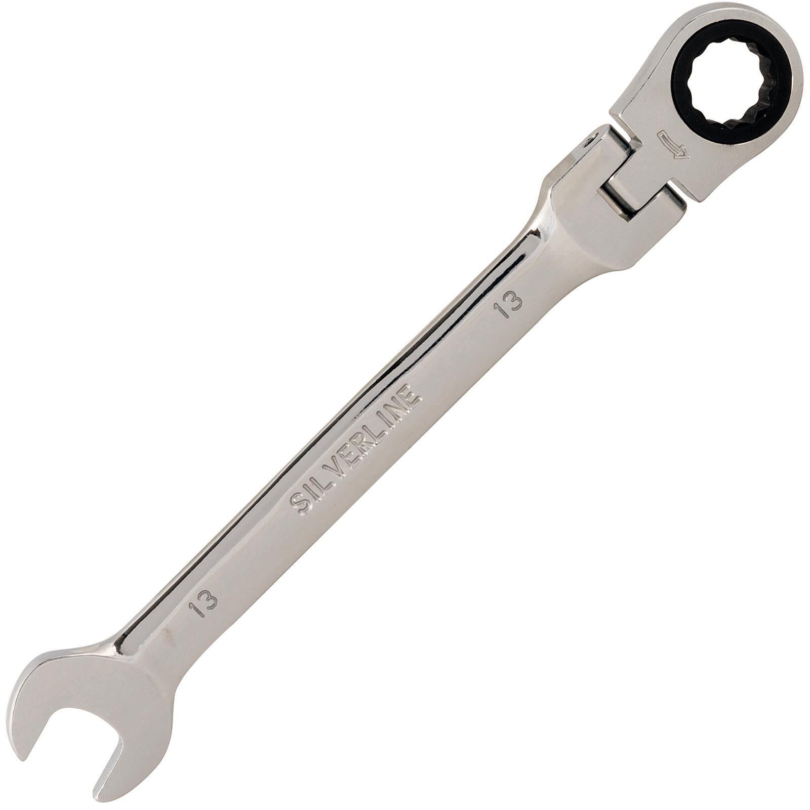 Silverline Flexible Head Ratchet Spanners