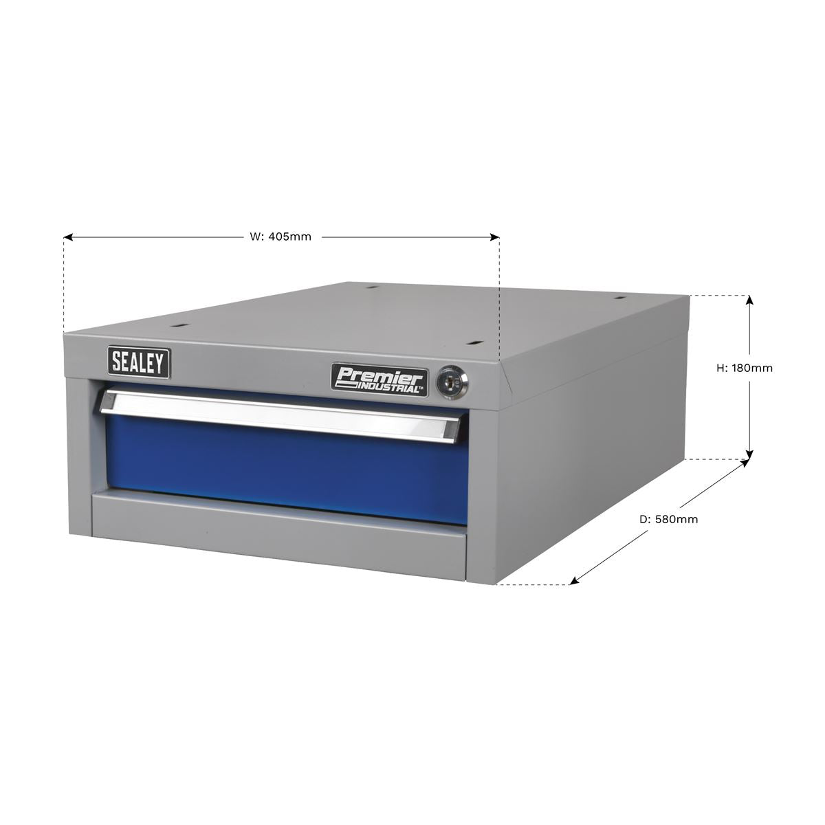 Sealey Premier Industrial Single Drawer Unit for API Series Workbenches 