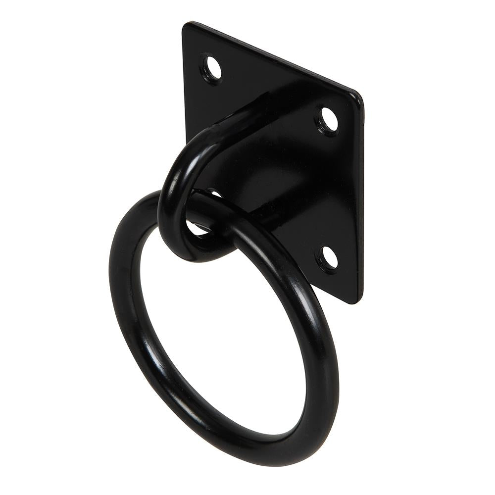 Fixman Chain Plate Black Ring 50mm x 50mm 784993