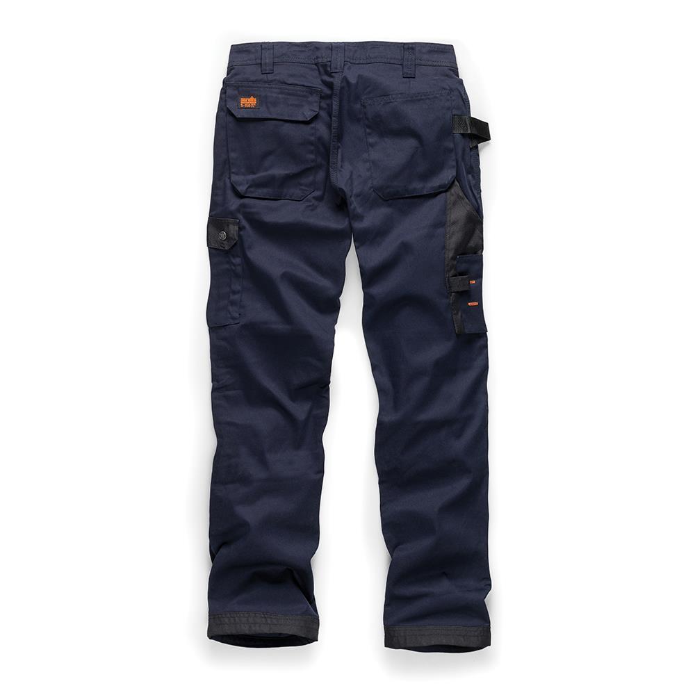 Scruffs Worker Plus Trousers Navy - Choose Size