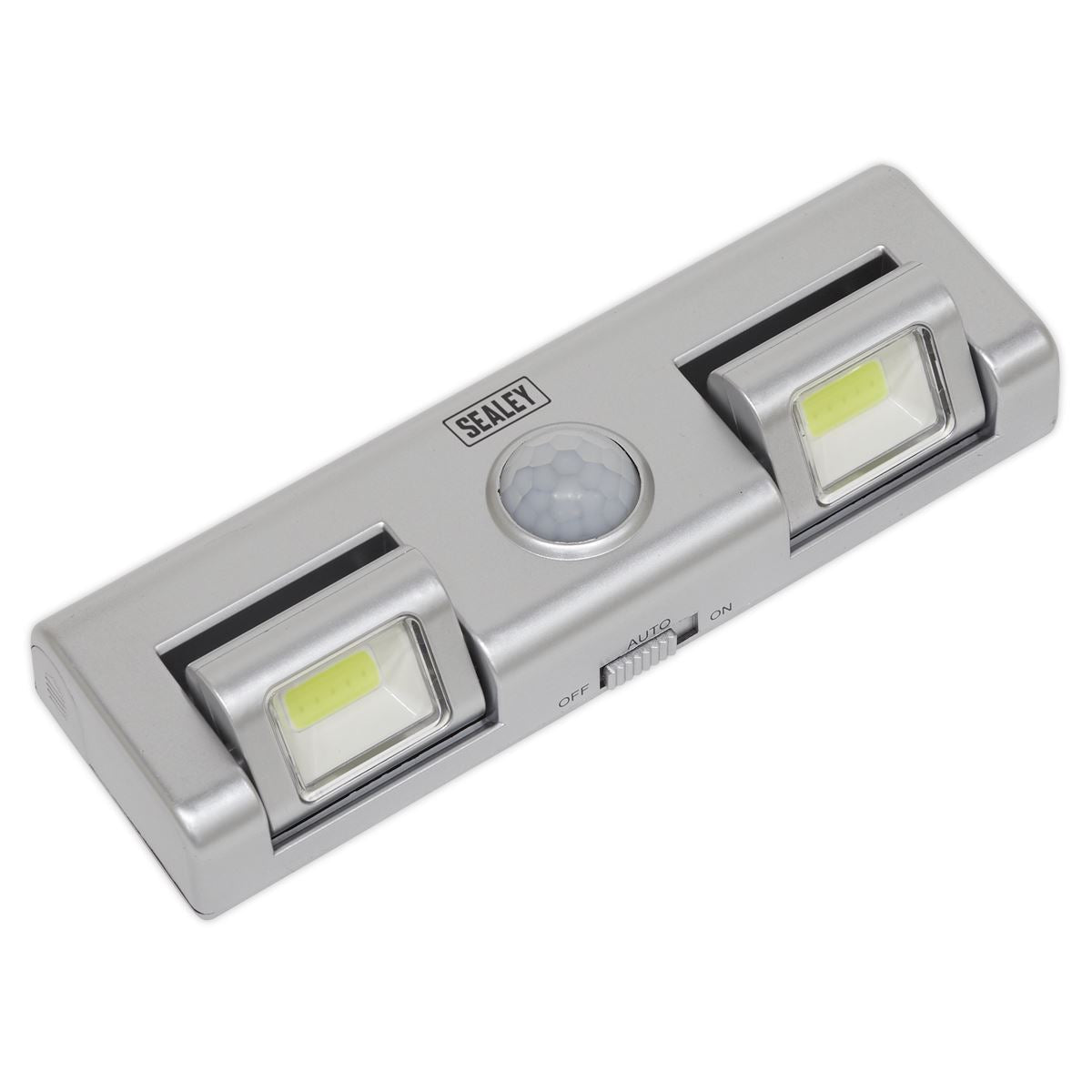 Sealey Auto Light 1W COB LED with PIR Sensor 3 x AA Cell 