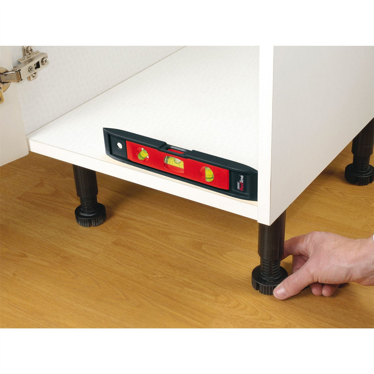 Draper Redline® Boat Spirit Level 225mm 68014  White Rose Tools
