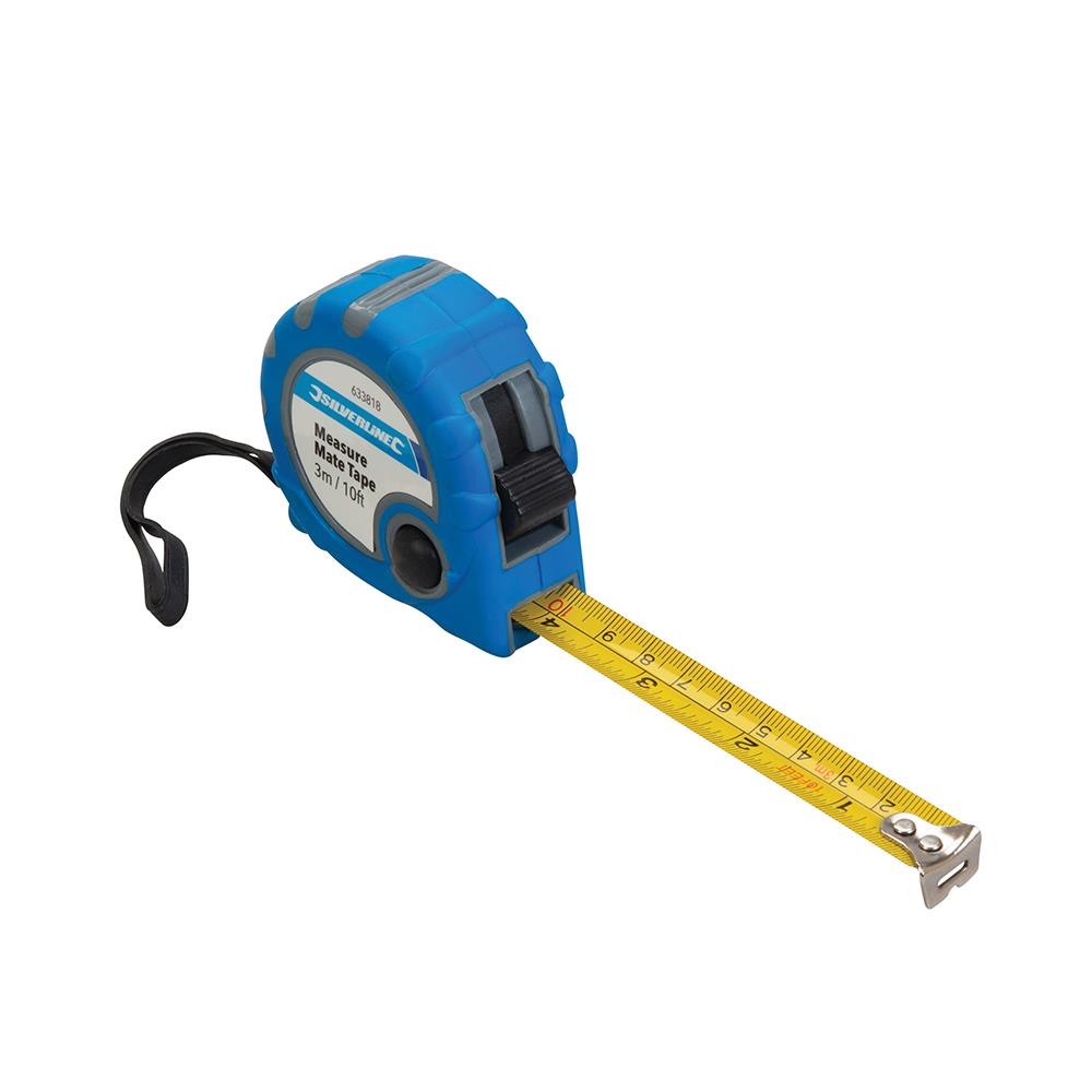 Silverline Measure Mate Tape 3m / 10ft x 16mm 633818