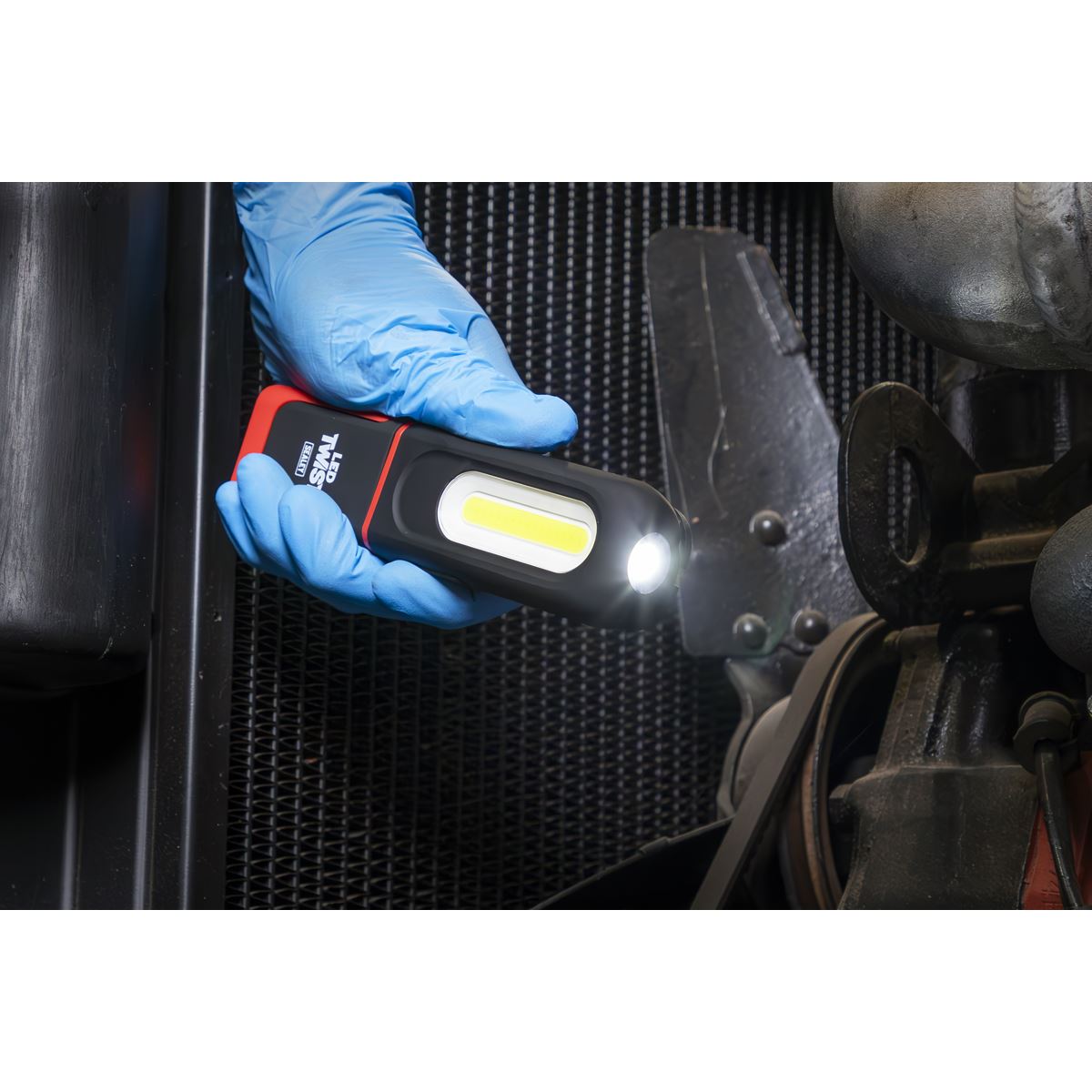 Sealey Rechargeable 3W COB & 3W SMD LED Inspection Light 