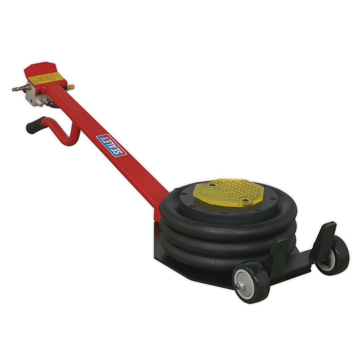 Sealey Premier Premier Air Operated Long Handle Fast 3-Stage Jack 3 Tonne 
