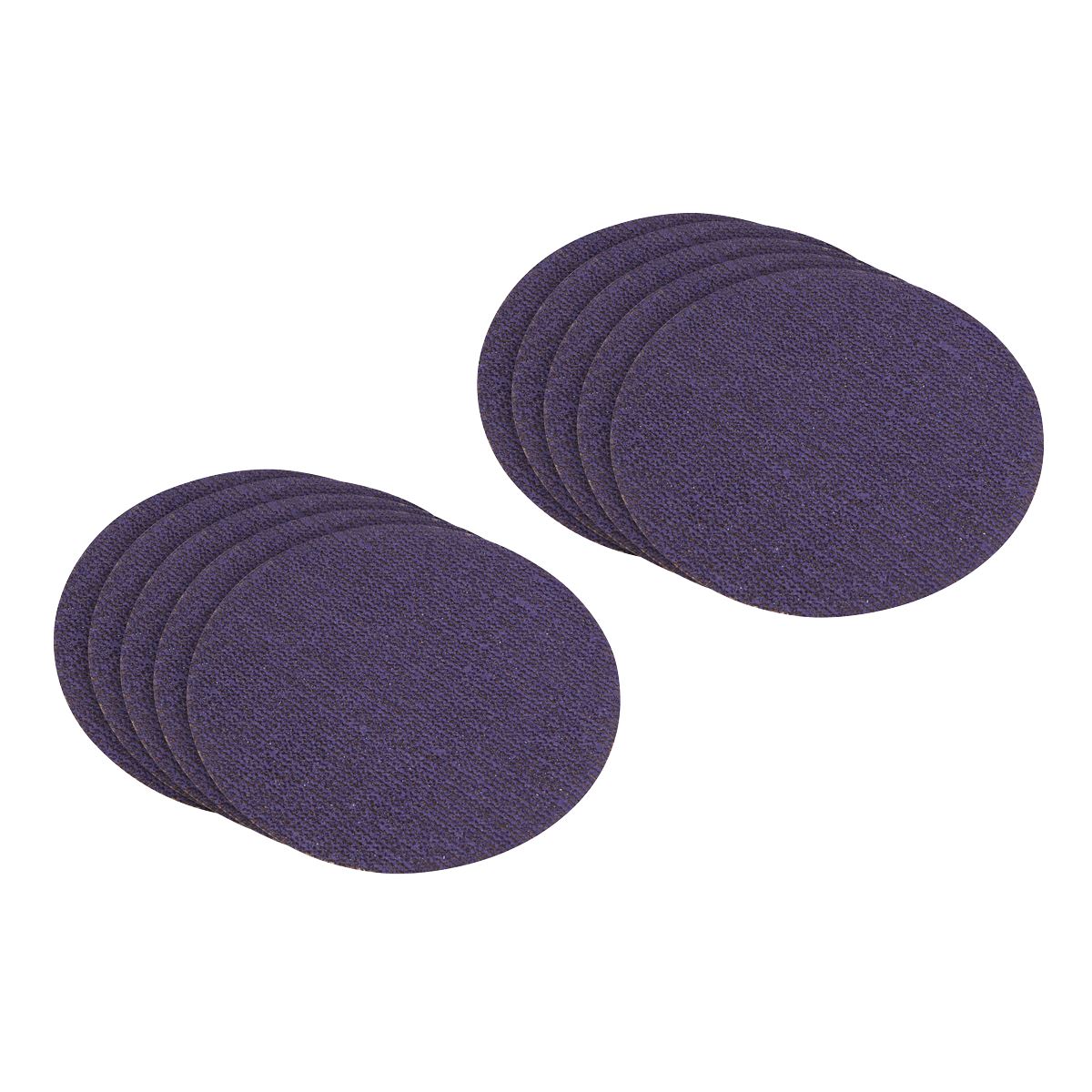Sealey Ceramic Mesh Sanding Disc 125mm 80Grit - Pack of 10 