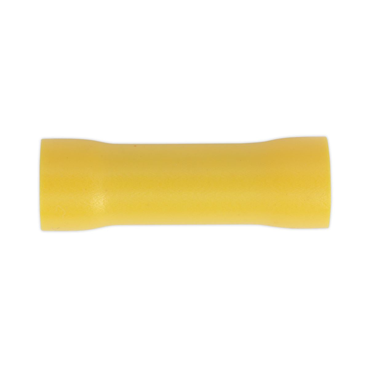 Sealey 100 Pack 5.5m Yellow Butt Connector Terminal 