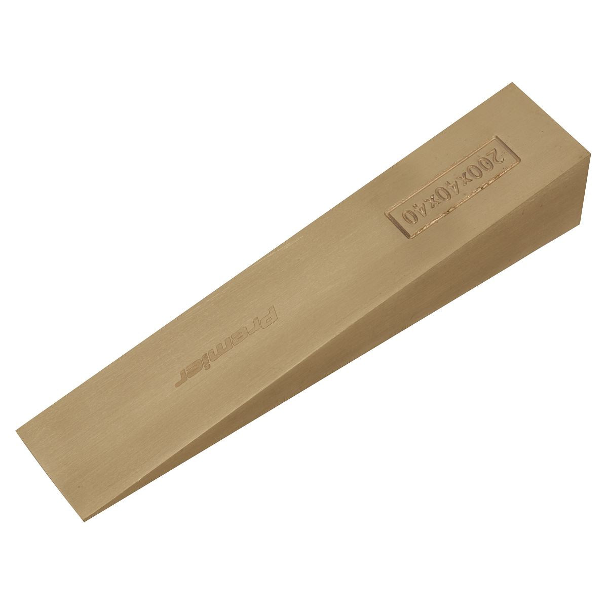Sealey Premier Wedge 200 x 40 x 40mm - Non-Sparking 