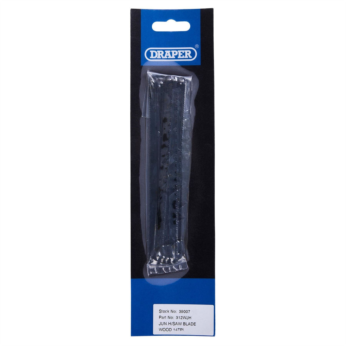 Draper Junior Hacksaw Blades 150mm 14tpi (Pack of 10) 39007  White Rose Tools