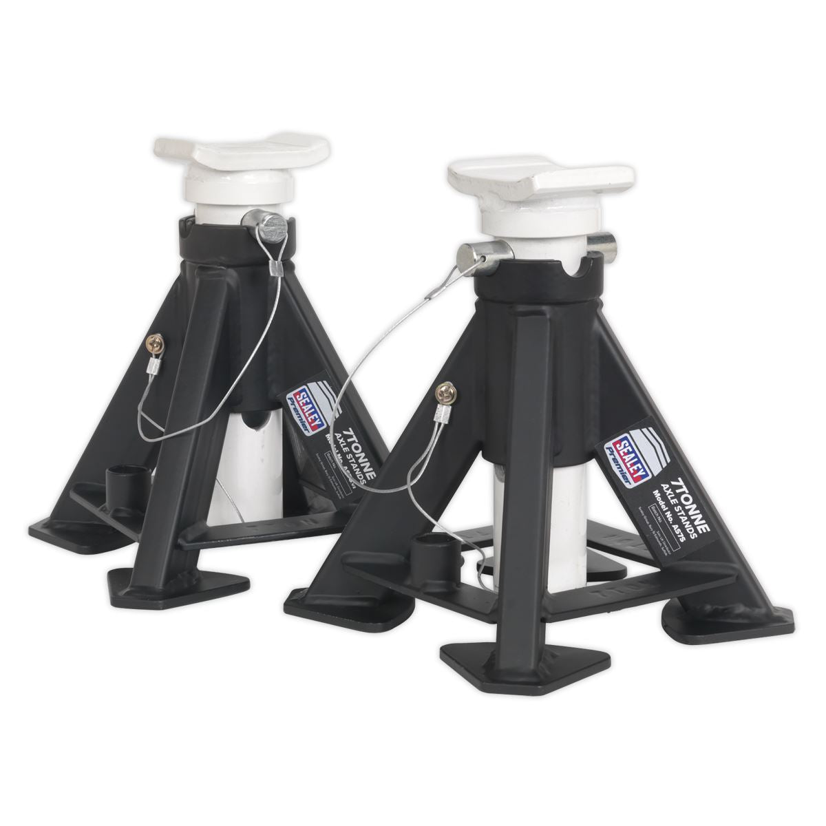 Sealey Premier Premier Short Axle Stands (Pair) 7 Tonne Capacity per Stand 