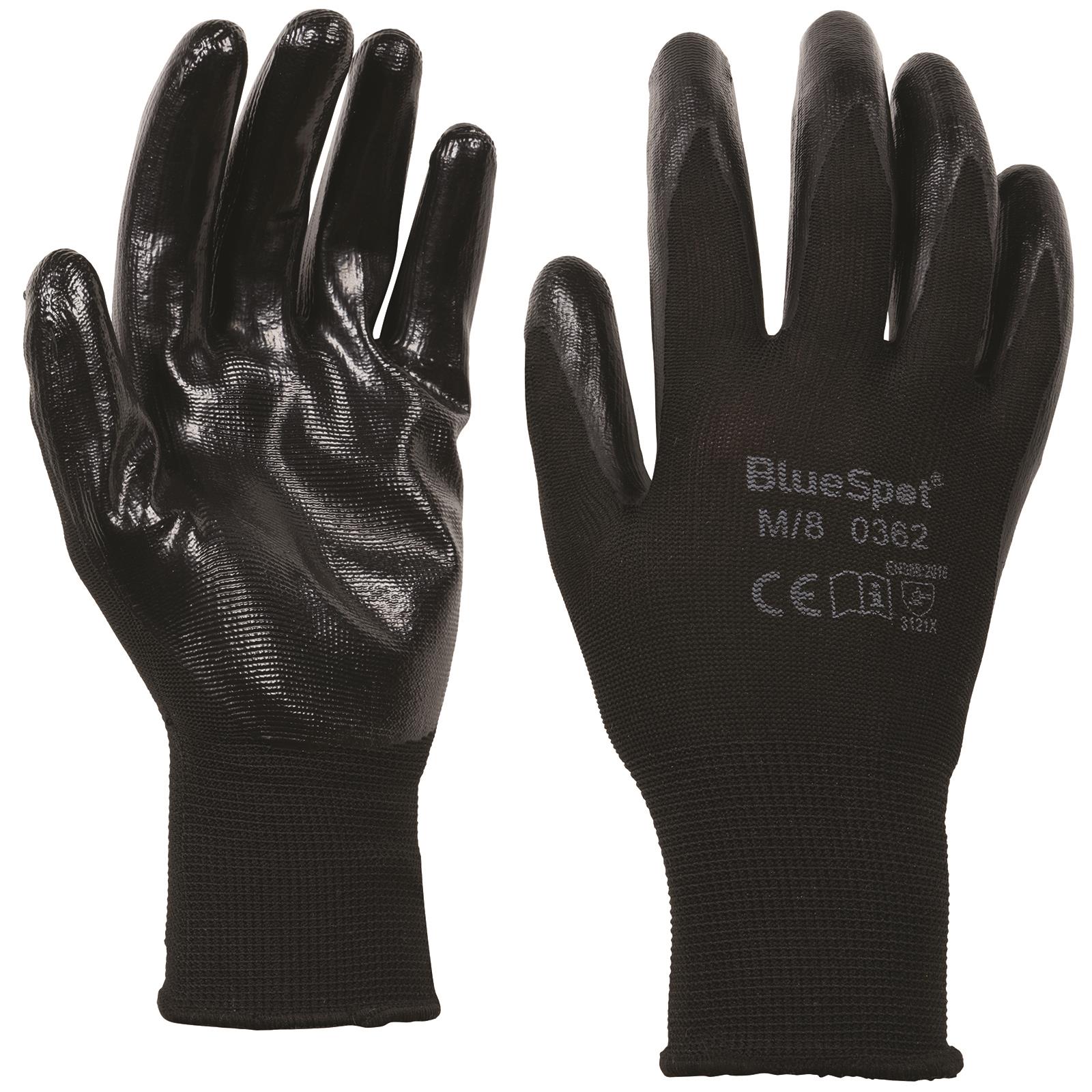 BlueSpot Nitrile Grip Gloves 1 Pair