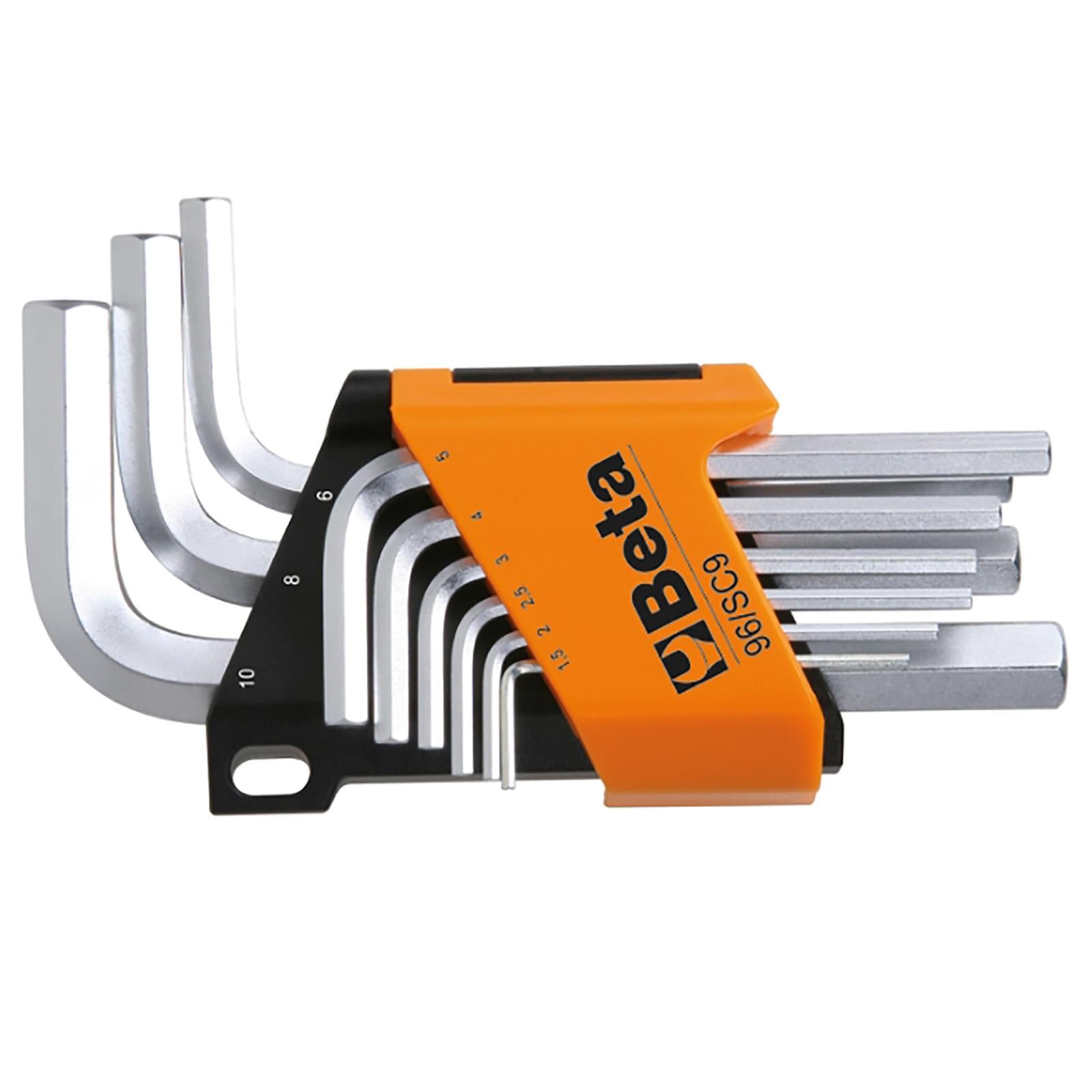 Beta Hex Key Set Offset Wrench 1.5-10mm 9 Piece 96/SC9