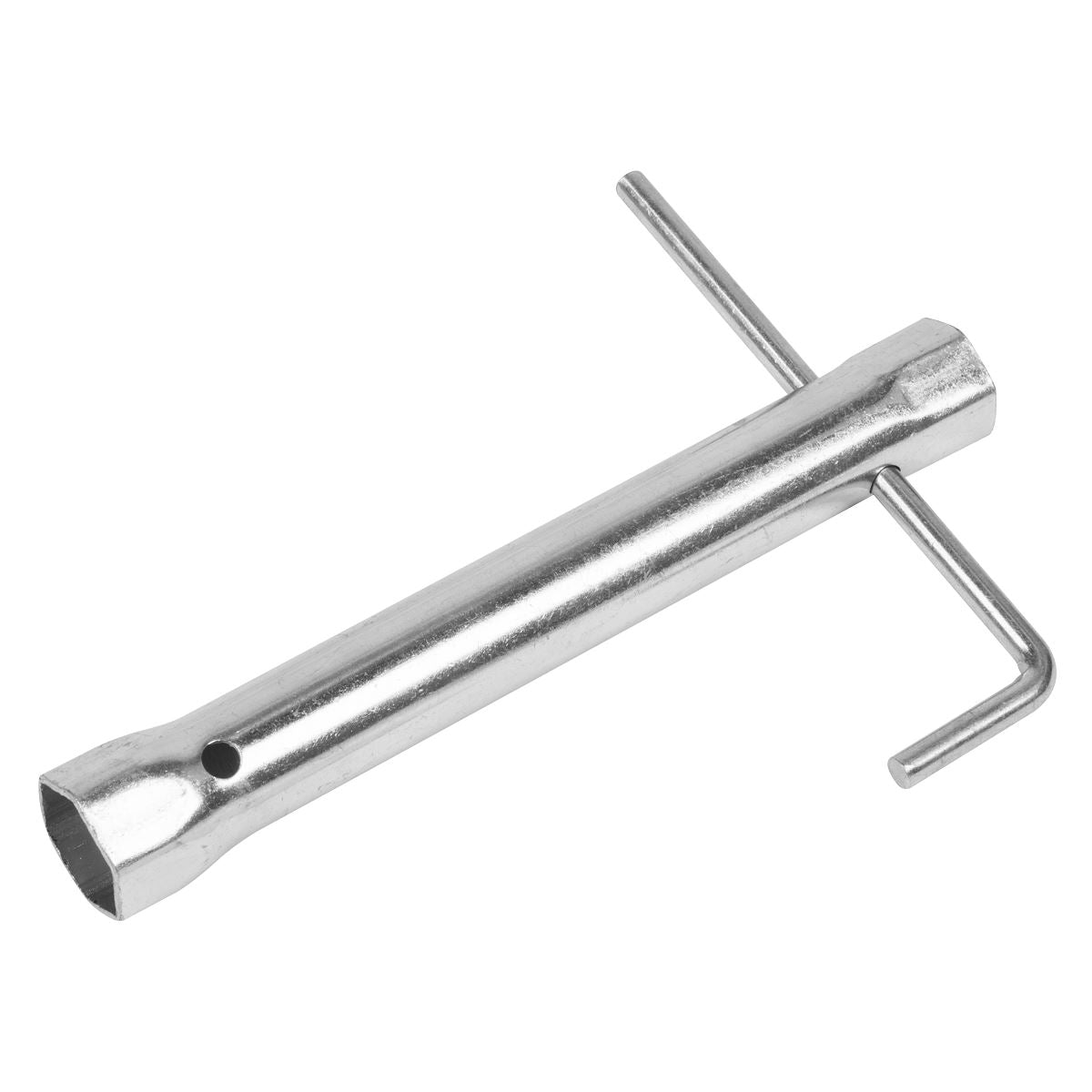 Sealey Long Reach Double End Spark Plug Box Spanner with L-Bar 18/21mm