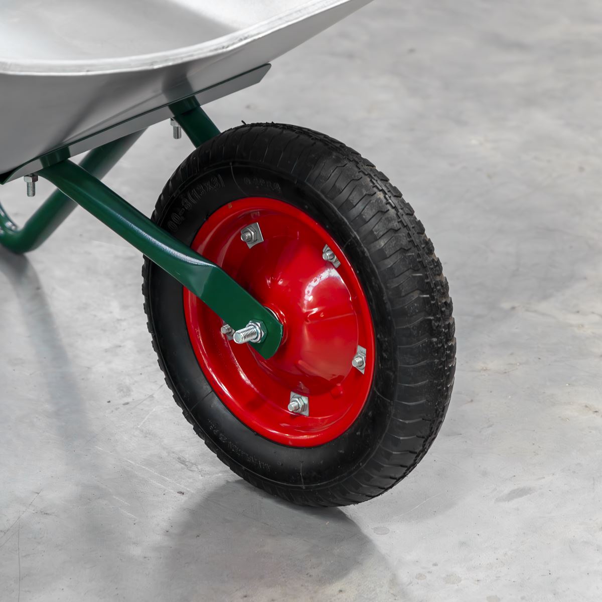 Sealey Wheelbarrow 65L Galvanized 