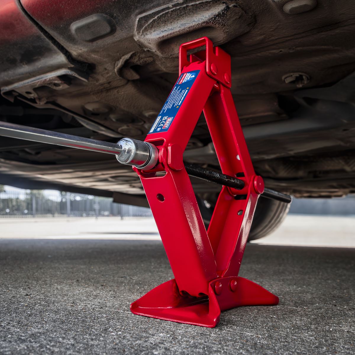 Sealey Heavy-Duty Scissor Jack 1 Tonne 